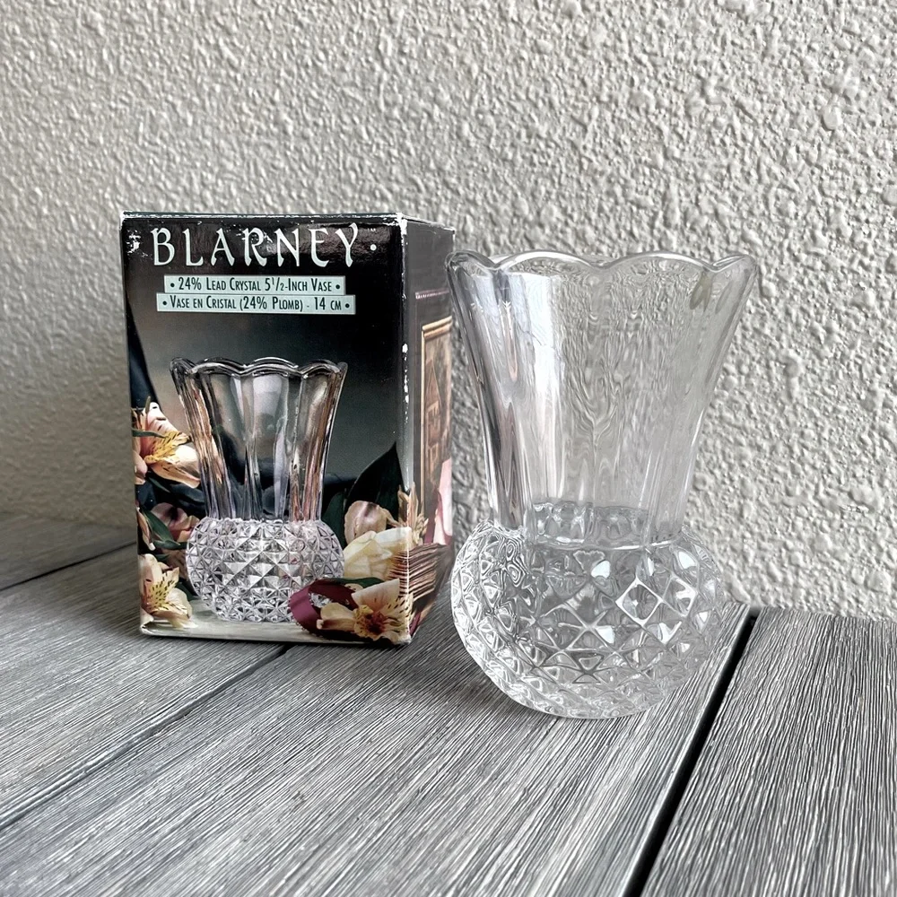 Vintage Crystal Vase